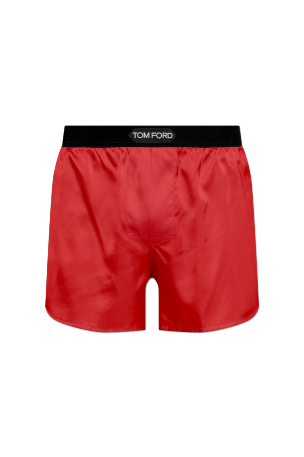 Red Silk lingerie shorts Tom Ford - Vitkac Canada